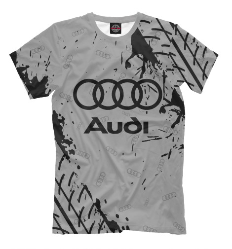 

Мужская футболка Audi / Ауди