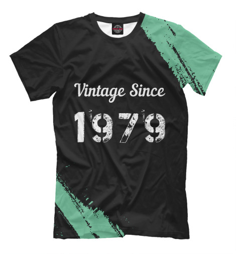 

Мужская футболка Vintage Since 1979