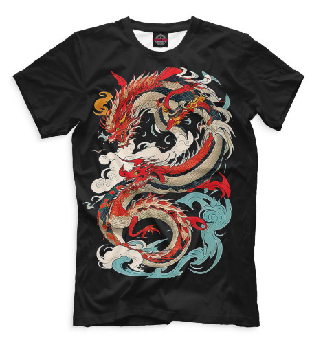 

Мужская футболка Дракон