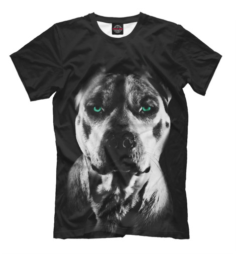 

Мужская футболка Питбуль - американский питбультерьер