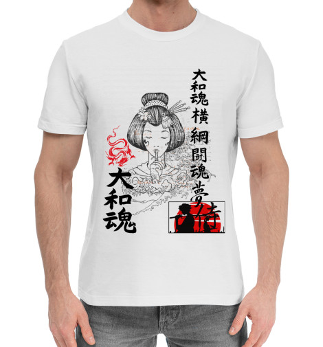 

Мужская хлопковая футболка Japan Samurai