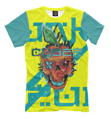 

Мужская футболка Cyber Apple