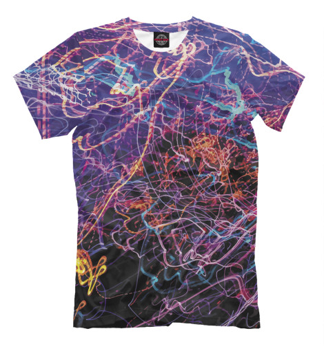 

Мужская футболка Abstraction / lines