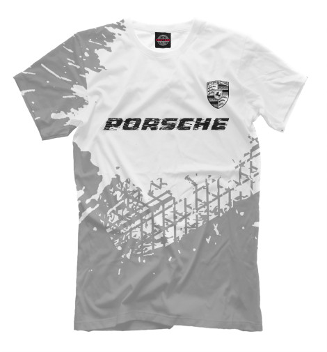 

Мужская футболка Porsche Speed Tires на белом