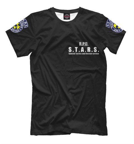 Мужская футболка S.T.A.R.S., Resident Evil  - купить
