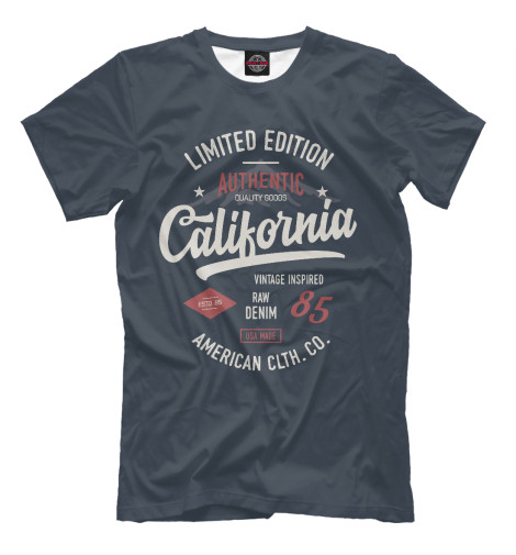 

Мужская футболка California