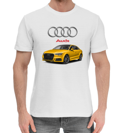

Мужская хлопковая футболка Audi