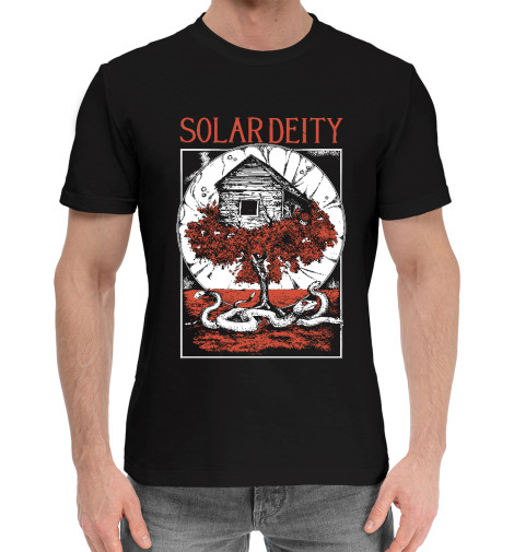 

Мужская хлопковая футболка Solar Deity