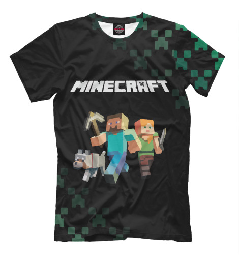 

Мужская футболка Minecraft
