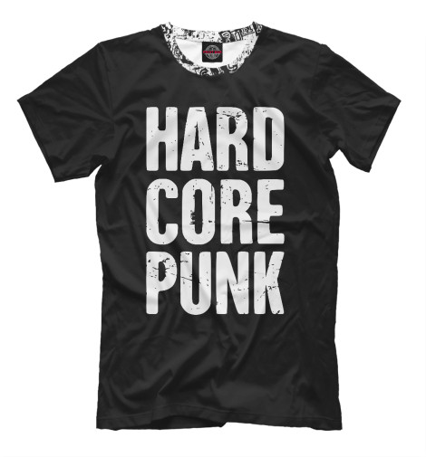 

Мужская футболка Hard core punk