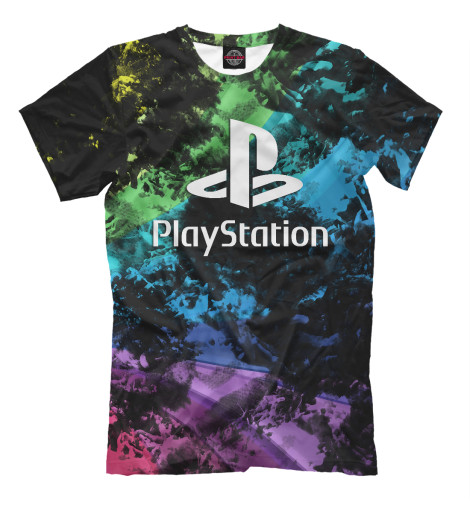 

Мужская футболка Playstation | Плейстатион