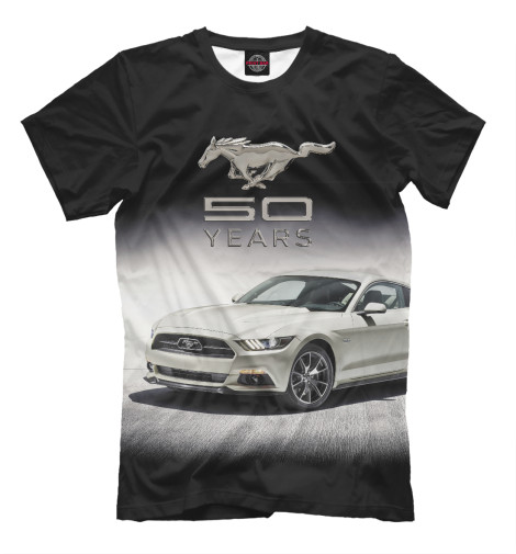 Мужская футболка Mustang 50 years  - купить