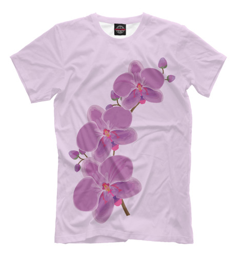 

Мужская футболка Орхидея