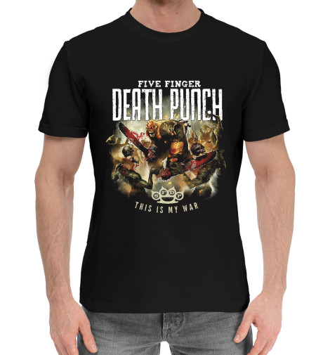 

Мужская хлопковая футболка Five Finger Death Punch