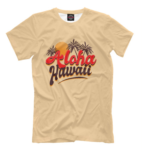 

Мужская футболка Aloha Hawaii