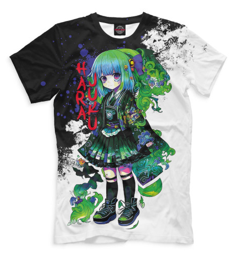 

Мужская футболка Harajuku