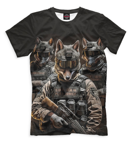 

Мужская футболка Волки