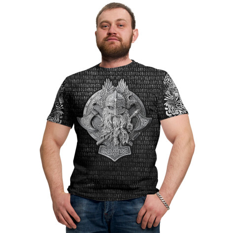 

Мужская футболка Воин