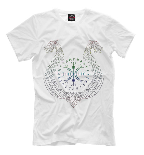 

Мужская футболка Шлем ужасов в драккаре