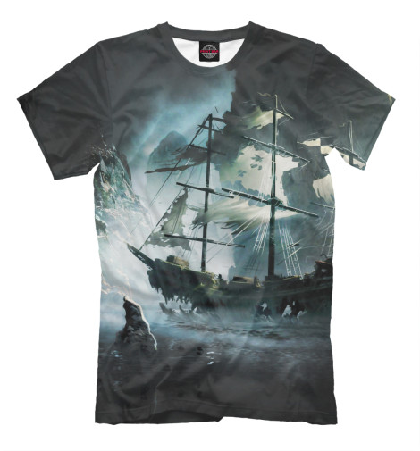 

Мужская футболка Летучий голландец