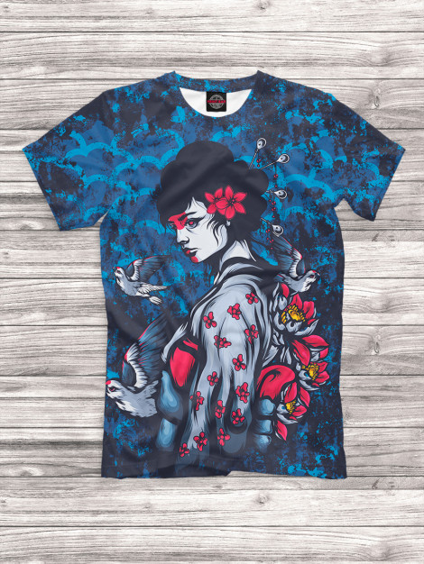 

Мужская футболка Девушка