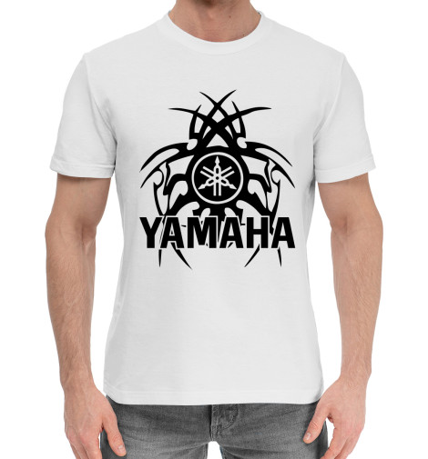 

Мужская хлопковая футболка Yamaha