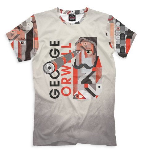 

Мужская футболка George Orwell