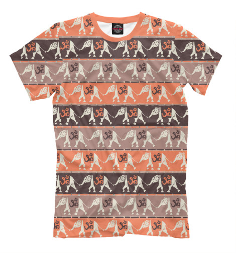 

Мужская футболка Слоны