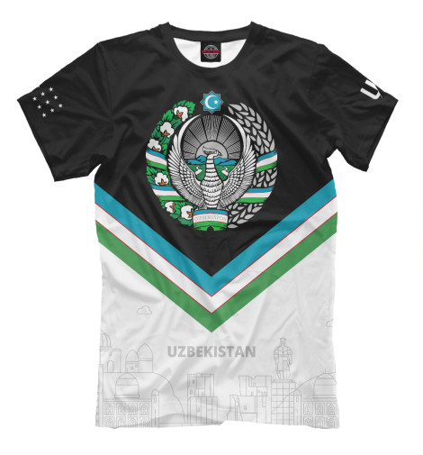 

Мужская футболка Узбекистан