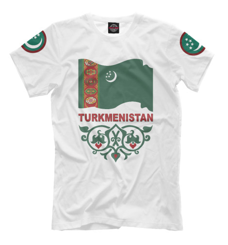 

Мужская футболка Туркмения