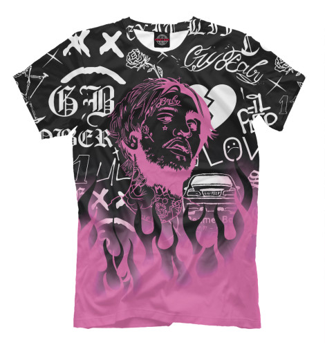 

Мужская футболка Lil Peep