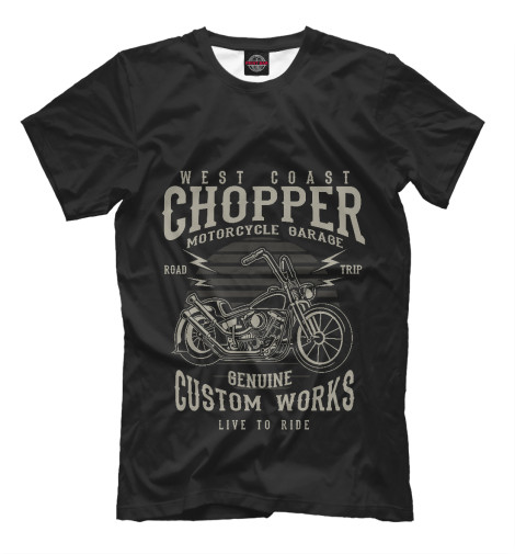 

Мужская футболка West Coast Chopper
