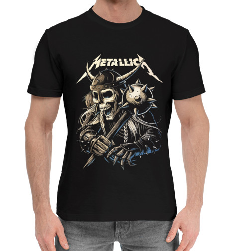 

Мужская хлопковая футболка Metallica