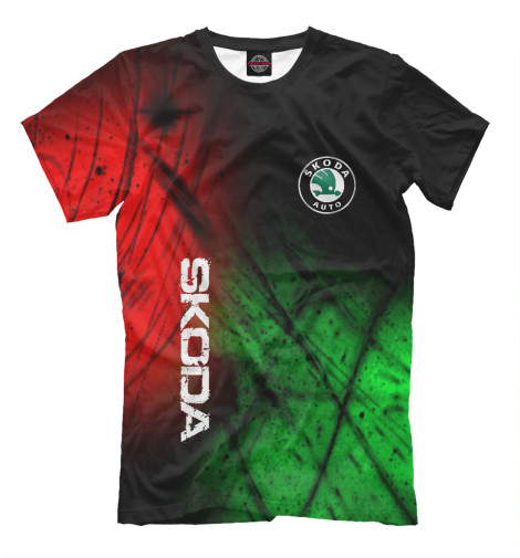 

Мужская футболка Skoda | Шкода