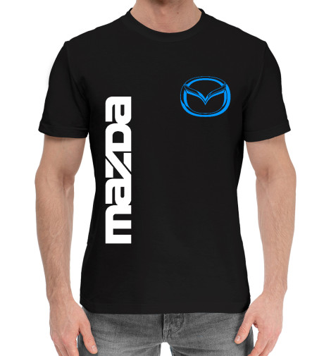 

Мужская хлопковая футболка Мазда