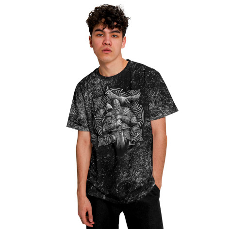 

Мужская футболка Воин