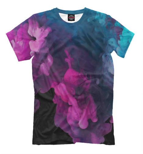 

Мужская футболка Цветной дым