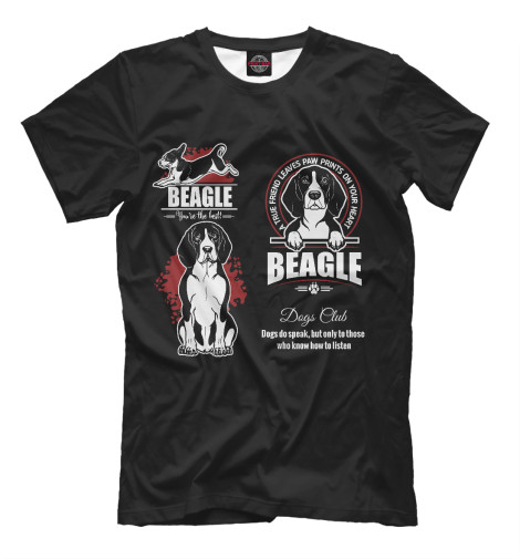 

Мужская футболка Beagle