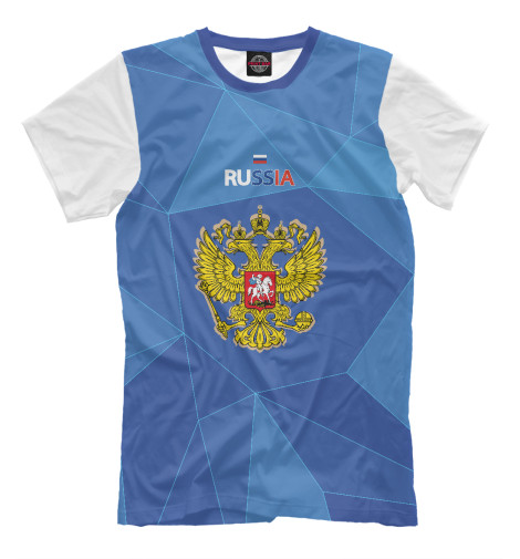 

Мужская футболка Россия спорт