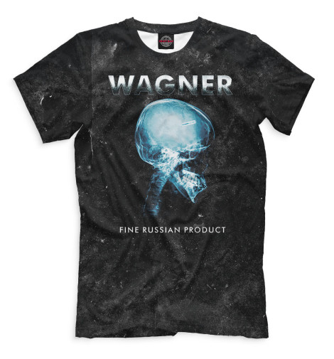 

Мужская футболка Wagner fine Russian product