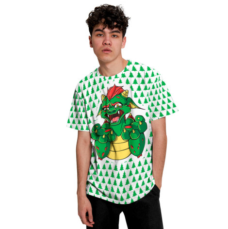 

Мужская футболка Злой дракоша