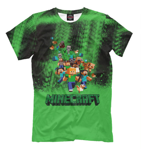 

Мужская футболка MineCraft | Майнкрафт