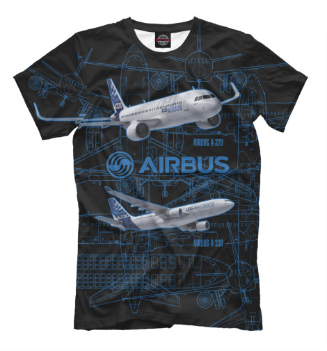 

Мужская футболка Airbus A320, A300