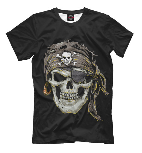 

Мужская футболка Череп