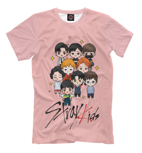 

Мужская футболка Stray Kids группа