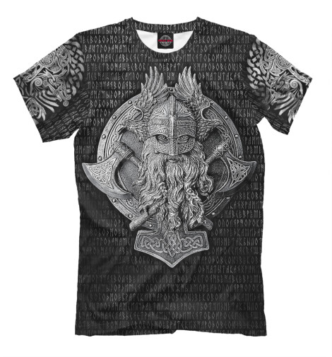 

Мужская футболка Воин