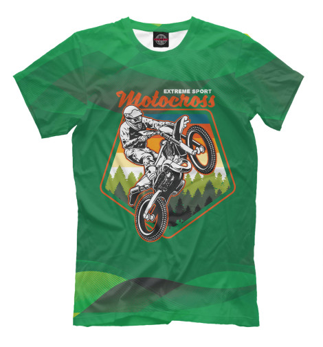 

Мужская футболка Мотокросс Motocross