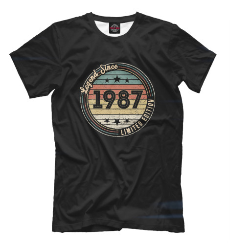 

Мужская футболка Since 1987