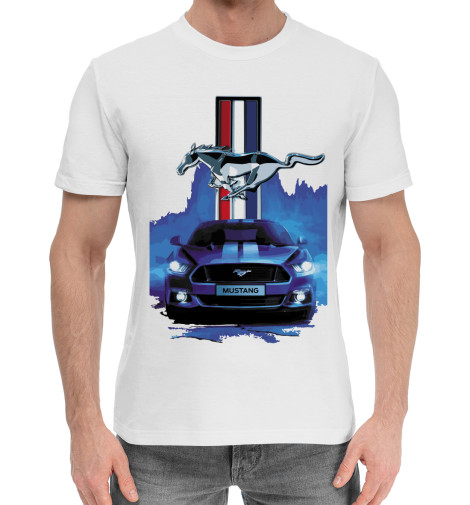 

Мужская хлопковая футболка Mustang