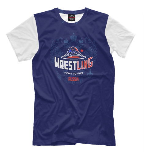 

Мужская футболка Вольная борьба ( wrestling )